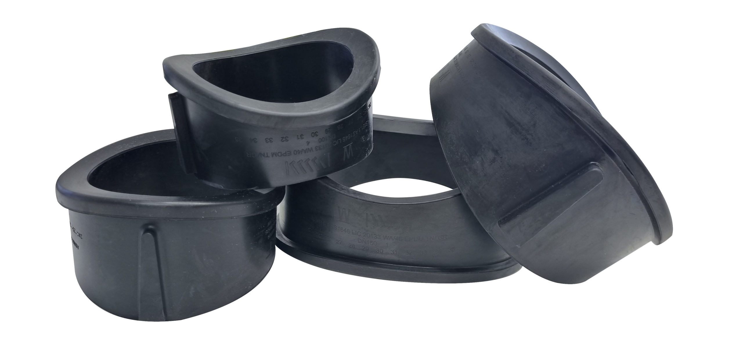 Rubber grommets - Corrugated to PVC
